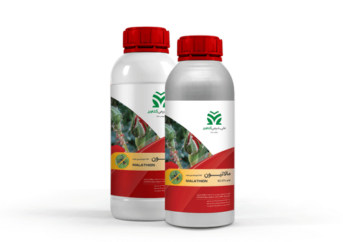 سم حشره کش مالاتیون مایع ملی شیمی کشاورز 1 لیتر فلز