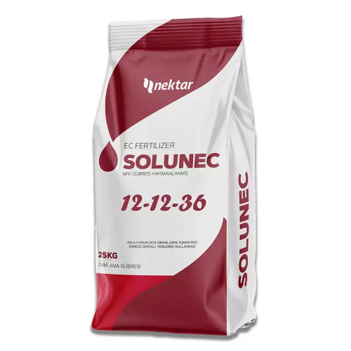 کود تقویتی NPK12-12-36+ME پودر SOLUNEC سولونک ترکیه