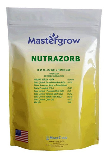 کود تقویتی ریزمغذی نوترازورب NUTRAZORB پودر مور کراپ more crop آمریکا 1 کیلوگرم فویل