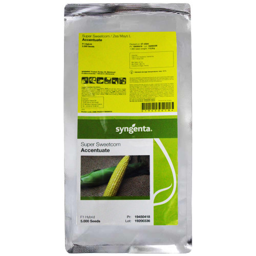 بذر ذرت هیبرید سوپر سوئیت اکسنچوایت شرکت سینجنتا syngenta سوئیس پاکت 5000 دانه